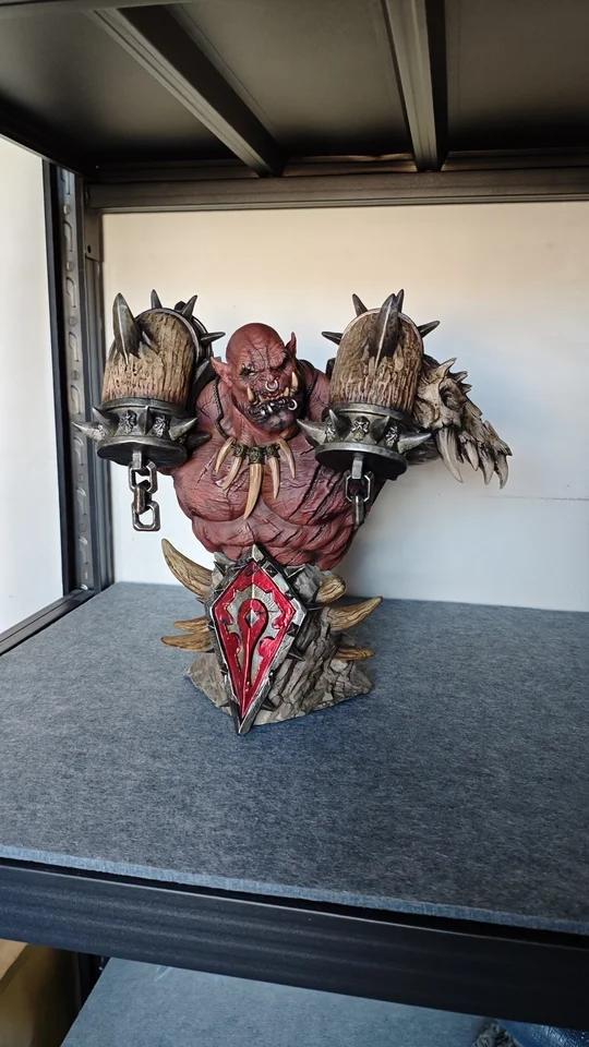 3109 Studio Warcraft Garrosh Hellscream Bust Statue GK Figure Model