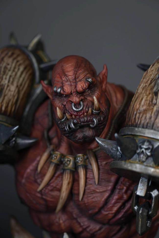 3109 Studio Warcraft Garrosh Hellscream Bust Statue GK Figure Model