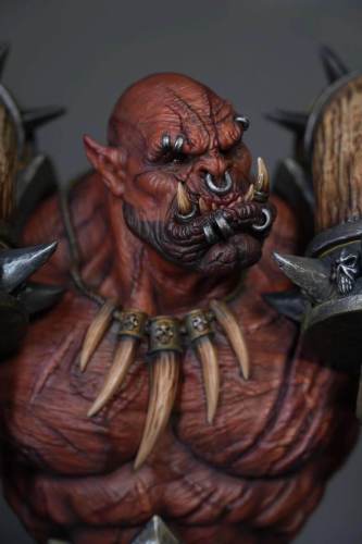 3109 Studio Warcraft Garrosh Hellscream Bust Statue GK Figure Model