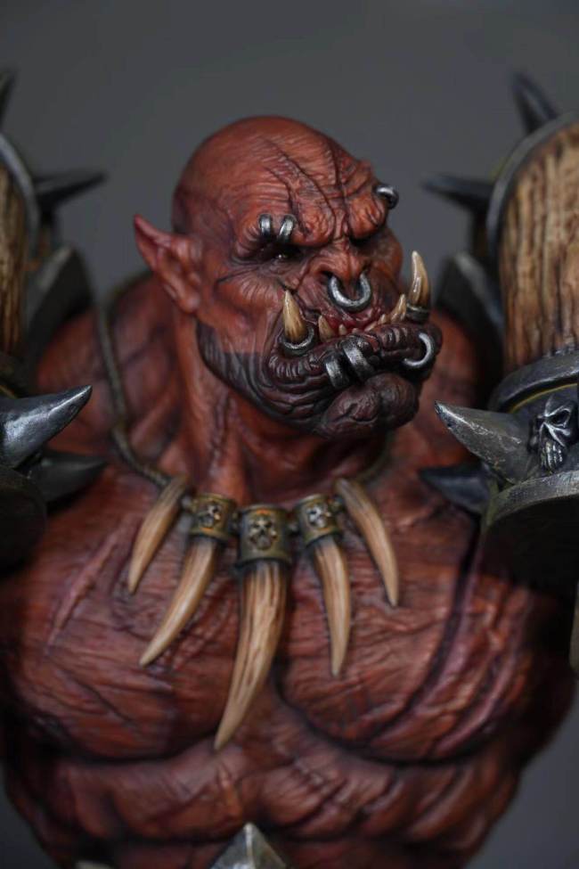 3109 Studio Warcraft Garrosh Hellscream Bust Statue GK Figure Model