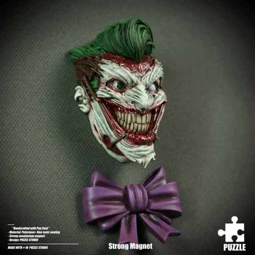 Pre-sale Puzzle Batman Vol. 3: Death of the Family Joker 1/4 head carved  fridge magnet Resin statue Figure Collection Gift