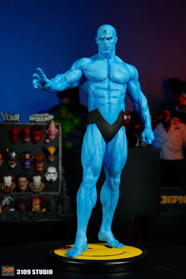 In Stock 3109 Studio Watchmen Doctor Manhattan 1/4 Full Body Statue GK Resin Figure Model