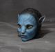 Handmade Custom Avatar Neytiri Head Sculpture Fridge Magnet Resin Kitchen Decor Collectible Gift