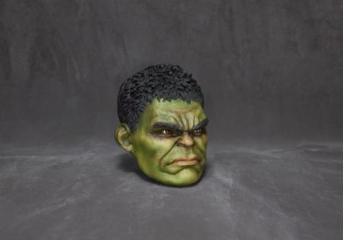 Handmade Custom Hulk Head Sculpture Fridge Magnet Resin Kitchen Decor Collectible Gift