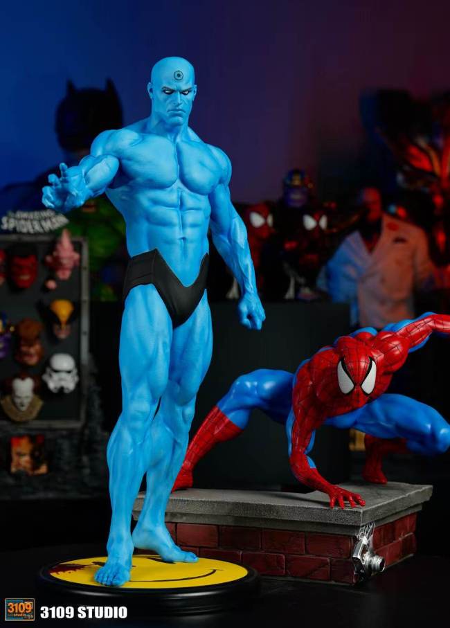 In Stock 3109 Studio Watchmen Doctor Manhattan 1/4 Full Body Statue GK Resin Figure Model