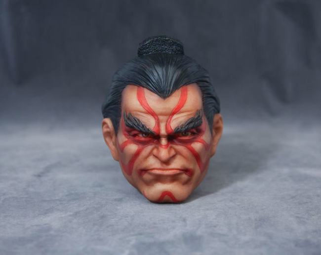 Handmade Custom Street Fighter Edmond Honda Head Sculpture Fridge Magnet Resin Kitchen Decor Collectible Gift