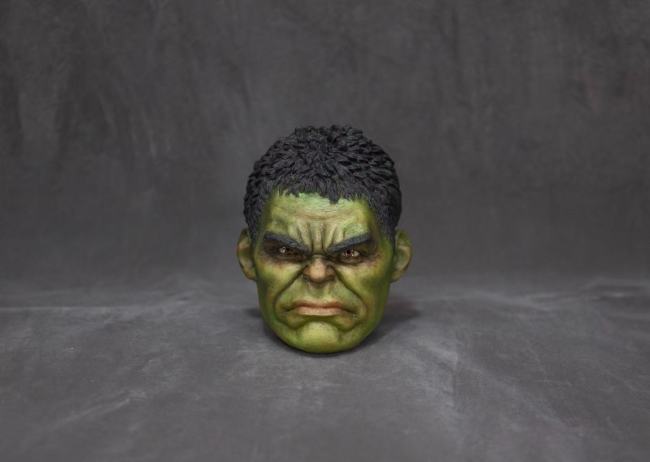 Handmade Custom Hulk Head Sculpture Fridge Magnet Resin Kitchen Decor Collectible Gift