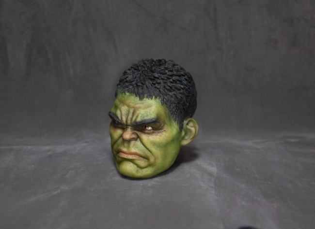 Handmade Custom Hulk Head Sculpture Fridge Magnet Resin Kitchen Decor Collectible Gift