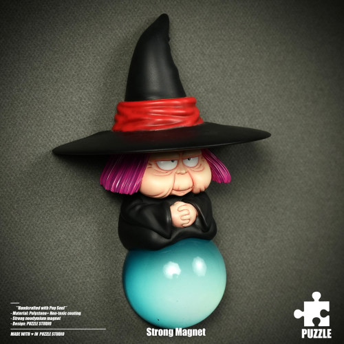 Pre-sale Puzzle Studio DBZ  Fortuneteller Baba Fridge Magnet Dragon Ball Resin Statue Figure Collection Gift