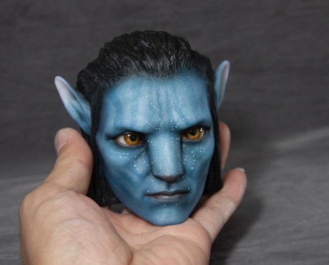 Handmade Custom Avatar Jake Sully Fridge Magnet Resin Kitchen Decor Collectible Gift