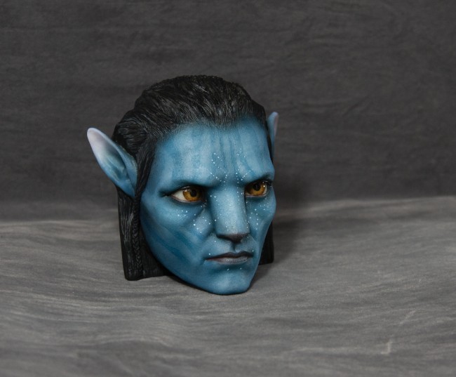 Handmade Custom Avatar Jake Sully Fridge Magnet Resin Kitchen Decor Collectible Gift