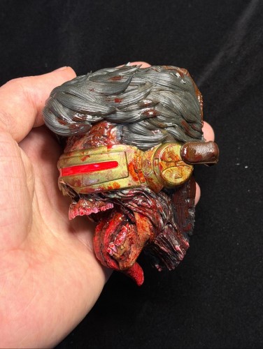 Handmade Custom Zombie Cyclops Fridge Magnet Head Resin Kitchen Decor Collectible Gift