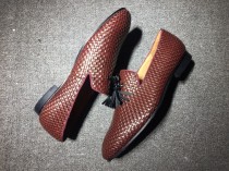 louboutin sneakers for men Christian Louboutin Loafer Brown Men Shoes