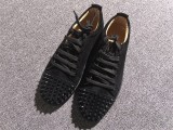 Christian Louboutin Black Low Top Junior Shoes