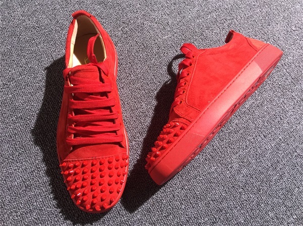 red bottom shoes for men - Christian Louboutin Sneaker Low Top Junior ...