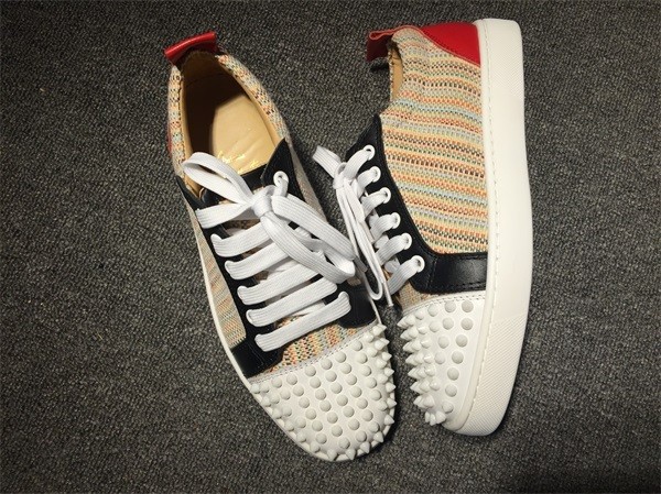 red bottom shoes for men - Christian Louboutin Sneaker Low Top Junior ...