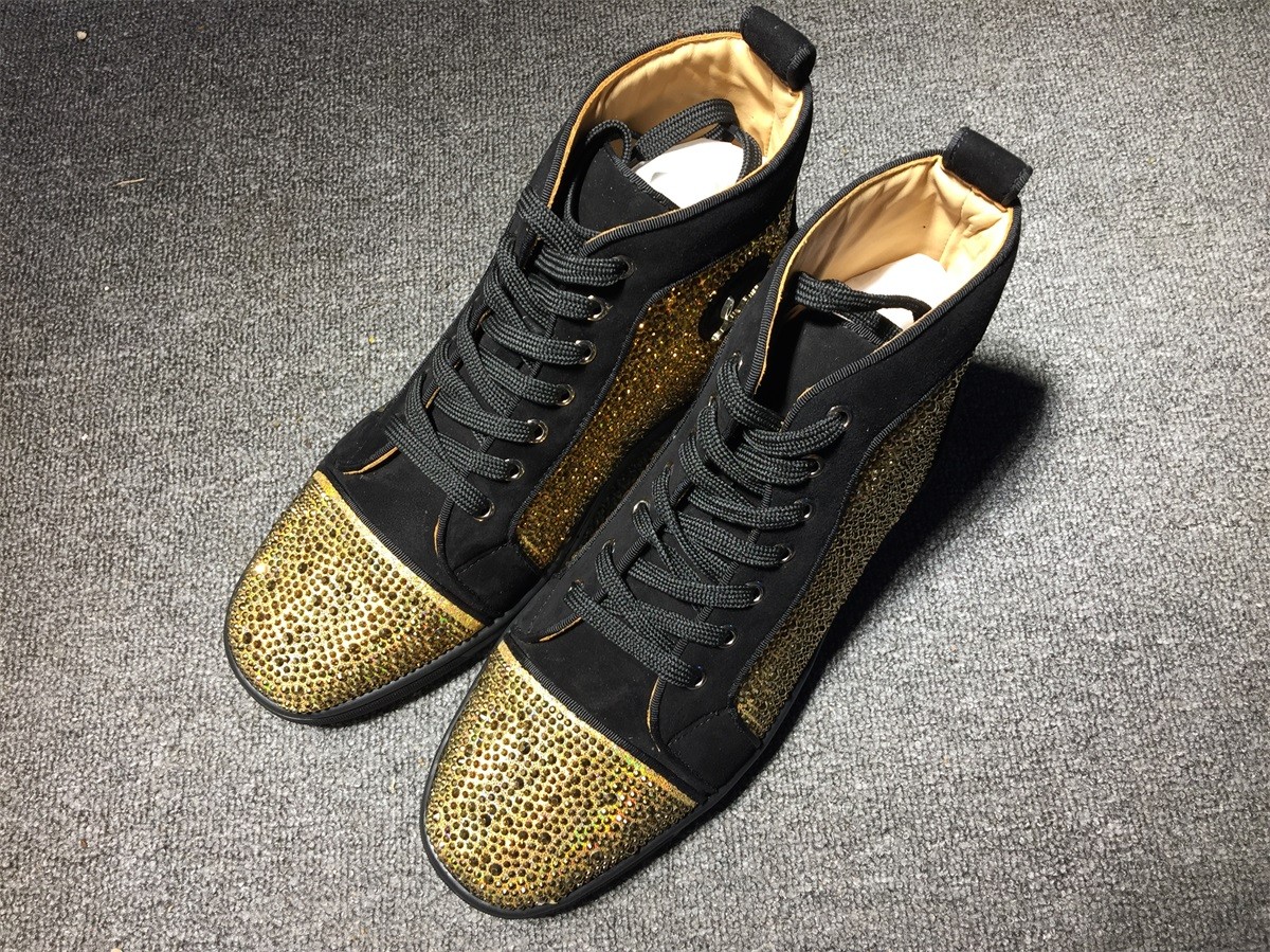 louboutin flat sneakers
