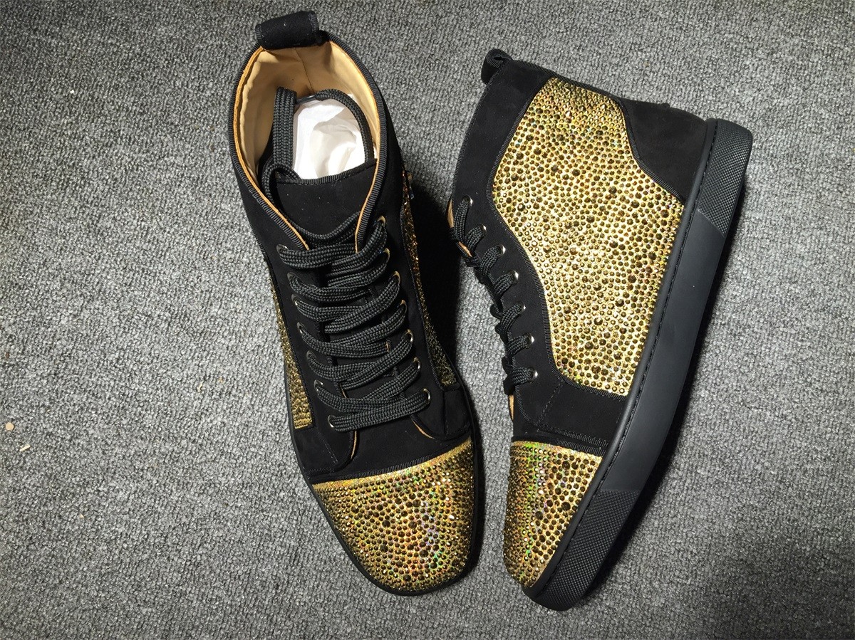black and red louboutins mens