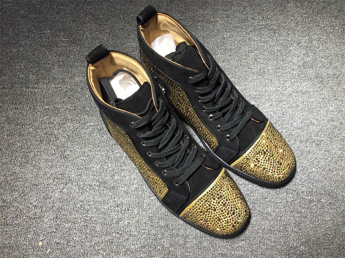 louboutin flat sneakers