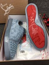 Christian Louboutin Sneaker Low Top Junior Toes With Strass Spikes Men Shoes