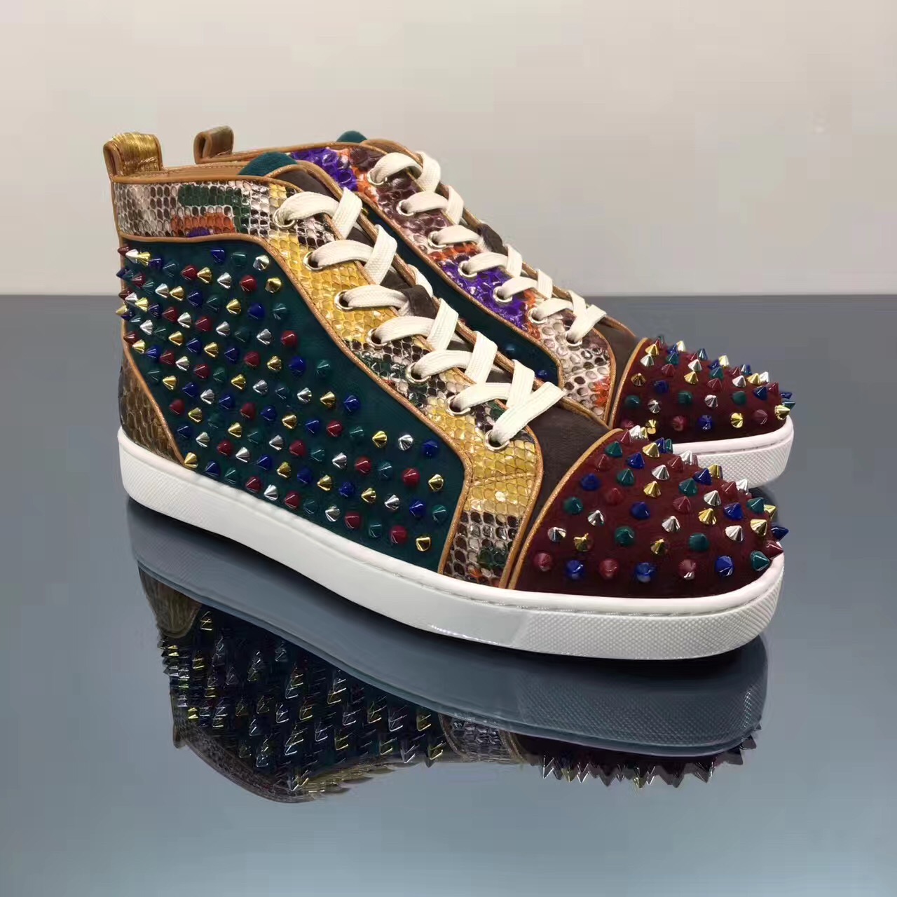 christian louboutin colorful shoes