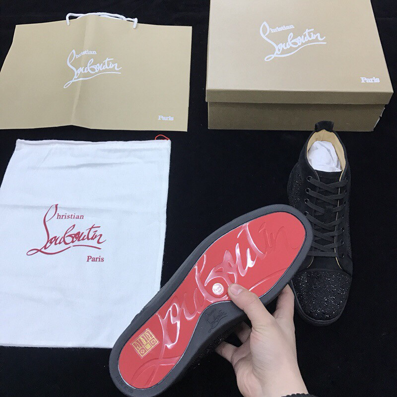 louboutin flat sneakers