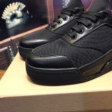 Christian Louboutin Flat Black Or White Basketball Shoe Low Top Men Sneaker