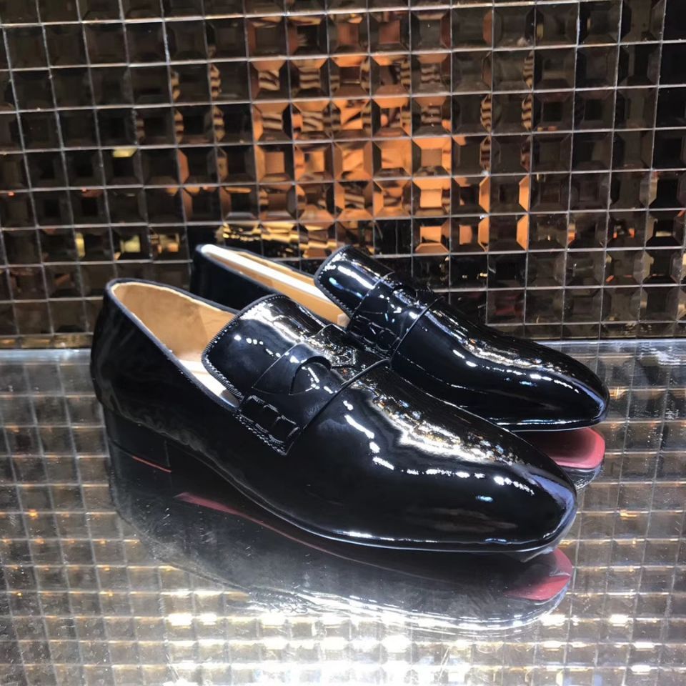 louboutin mens patent