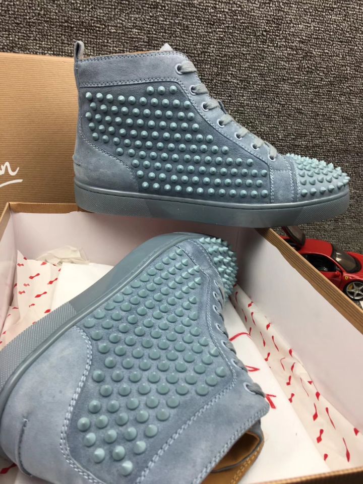 louboutin light blue