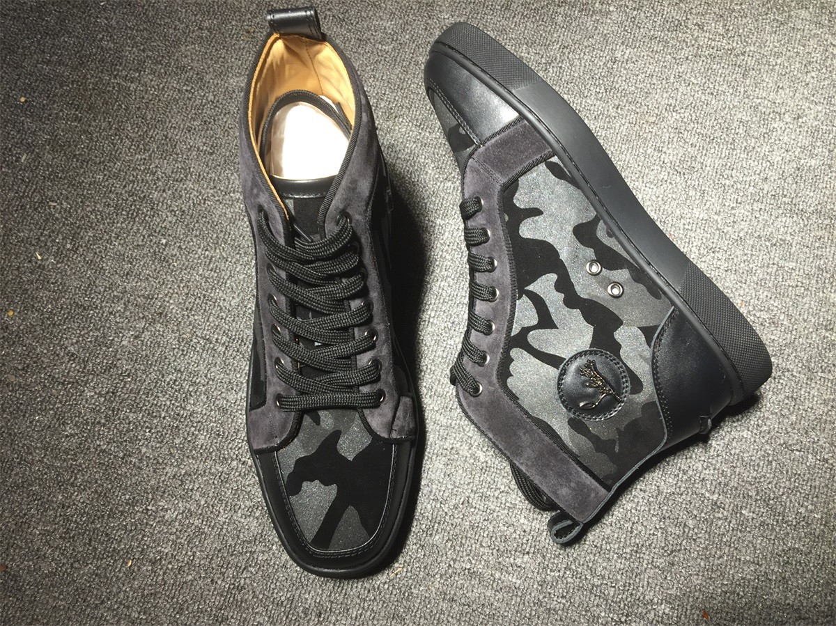 louboutin camo sneakers