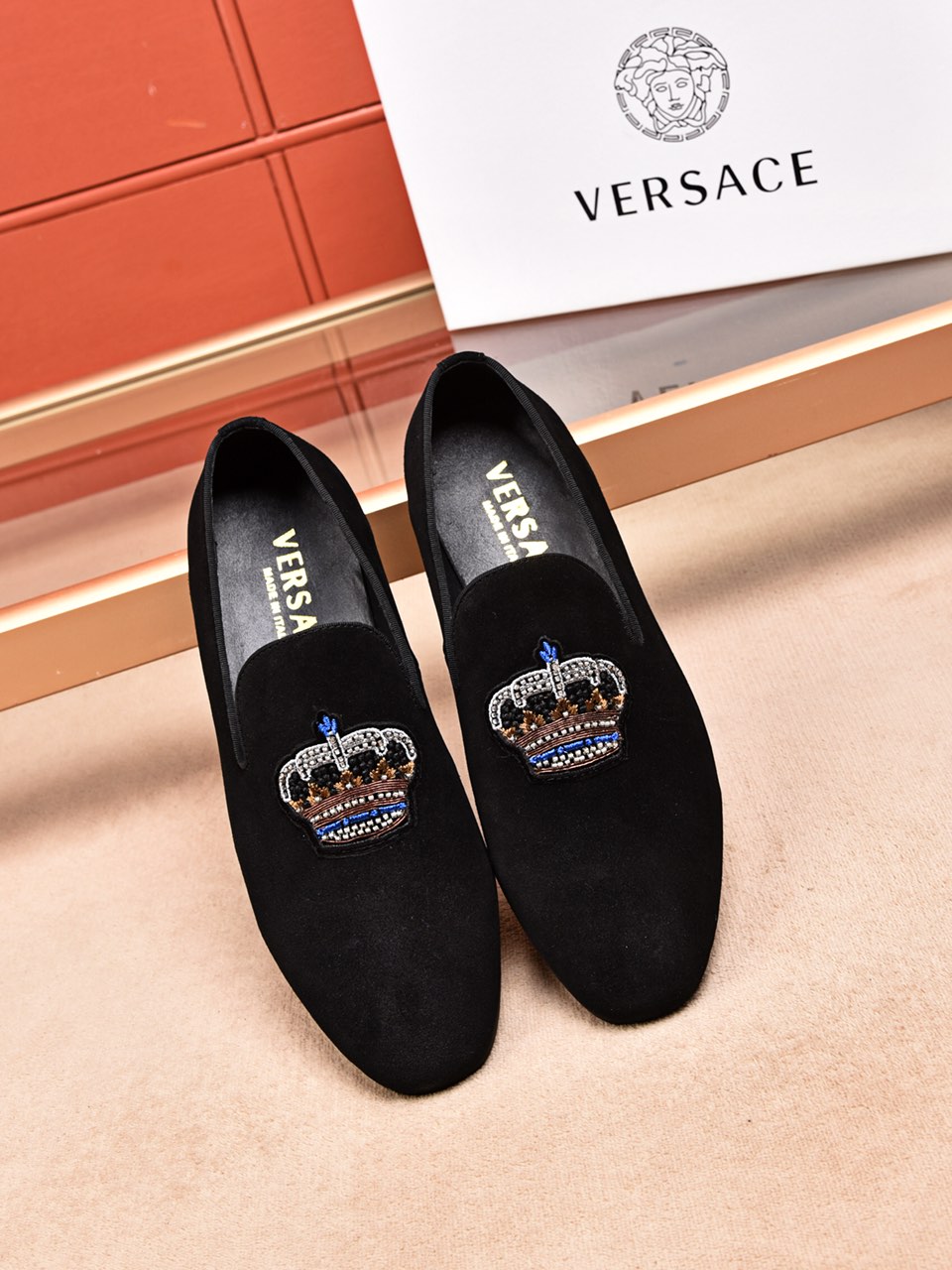 versace loafer shoes for men 