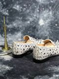 loafers for men Christian Louboutin Loafer White Spikes Men Shoes
