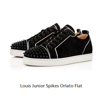 christian louboutin Louis Junior Spikes Orlato Flat shoes