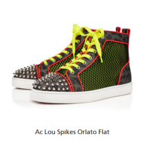 christian louboutin Ac Lou Spikes Orlato Flat shoes