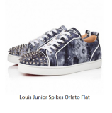 christian louboutin Louis Junior Spikes Orlato Flat Sneaker