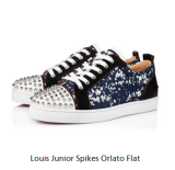 christian louboutin Louis Junior Spikes Orlato Flat  Sneaker