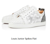 christian louboutin Louis Junior Spikes Flat Sneaker