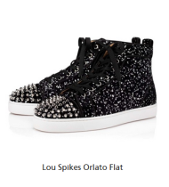 christian louboutin Lou Spikes Orlato Flat shoes