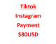 Instagram Tiktok Payment