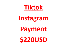 Instagram Tiktok Payment