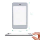 Touchless Hand Sensor 5W LED Under Cabinet Cupboard Lamp Panel Light with DC12V Hardwired Connection and Power Adapter Neutral White Lighting 4000K