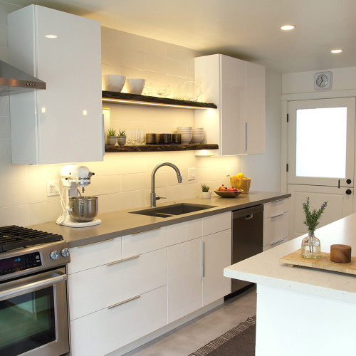 Connectible T5 5w Led Kitchen Under Cabinet Lamp Under Cupboard Light Tube Neutral White 4000k Length 313mm With British Power Plug Replace T5 Fluorescent Light Fixture Pack Of 1 Lamp By Enuotek