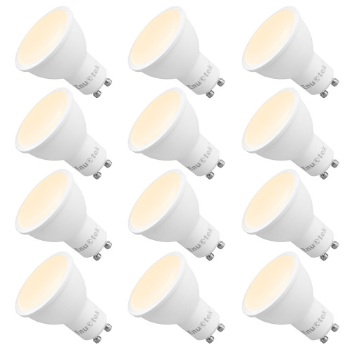 Dimmable 7w Gu10 Led Spot Light Bulbs Warm White 3000k 120 Wide Lighting Angle Ac220 - How To Change Led Ceiling Spotlight Bulb