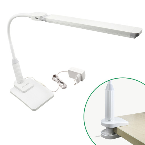 Touch Dimmable Desktop And Clip On, Clamp On Reading Light