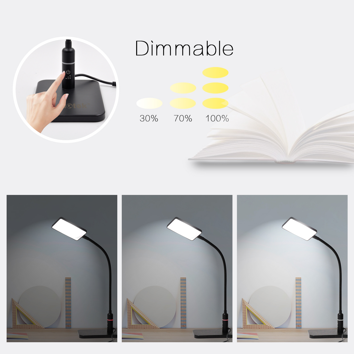 Led deals study light
