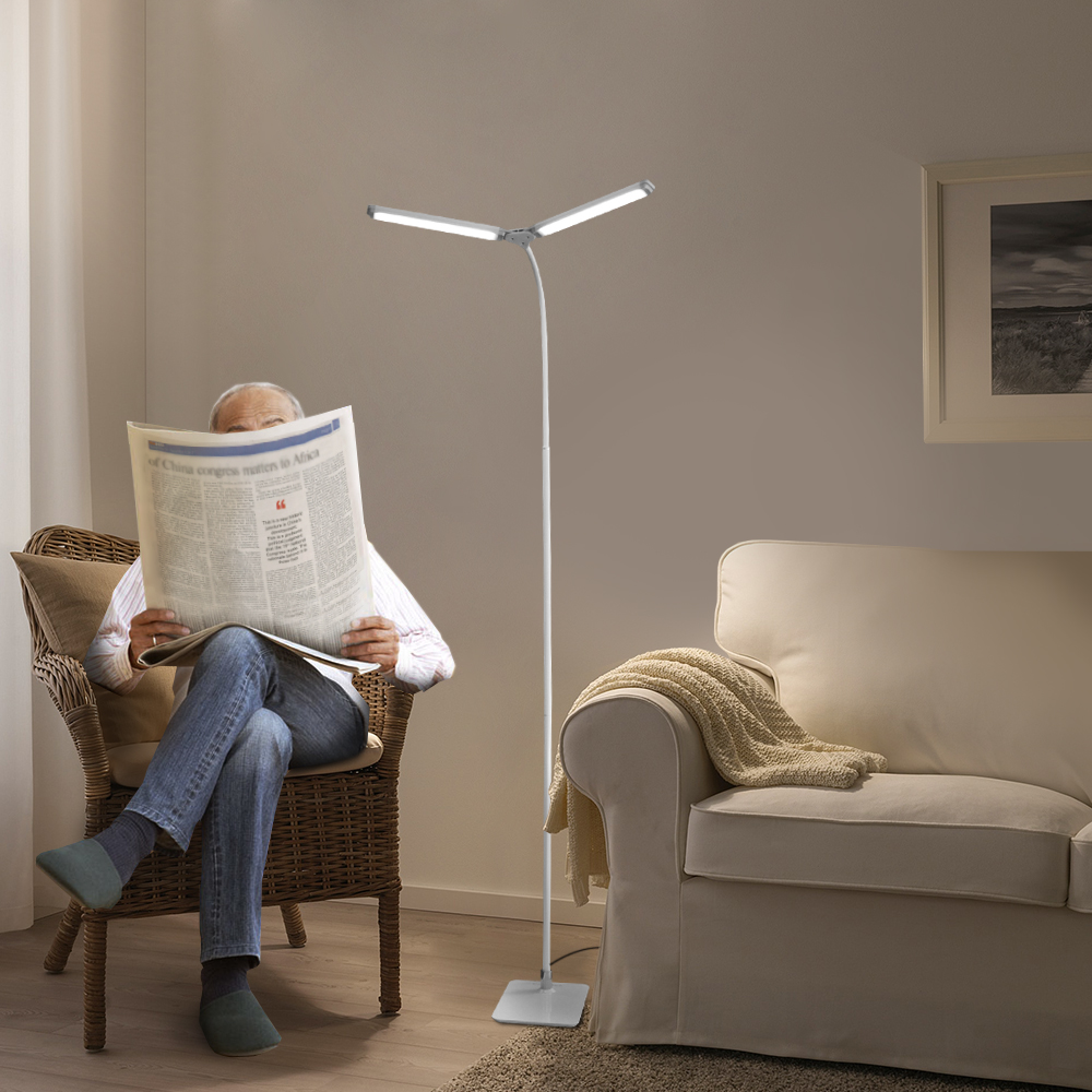 Led daylight deals reading floor lamp