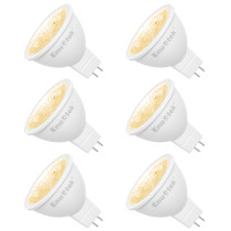 LED MR16 GU5 3 12V Spot Light Bulbs LED Spot Lamps 7W 650Lm 38 Degree Warm White 3000K GU5.3 Bi-Pin Base Not Dimmable Replace 60W Halogen Lamp 6 Pack