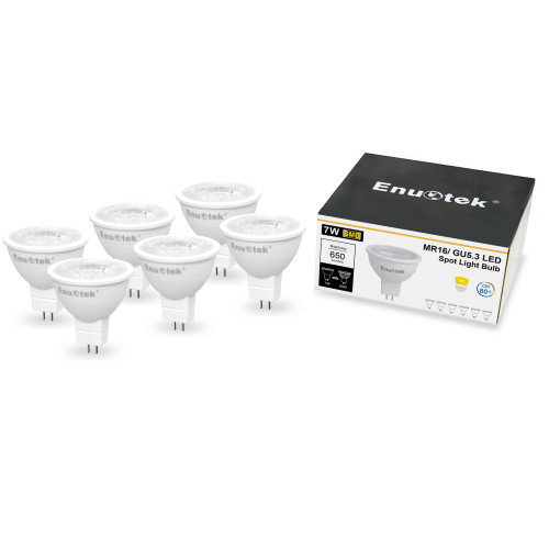 led mr16 gu5 3 12v spot light bulbs led spot lamps 7w 650lm 38 degree warm