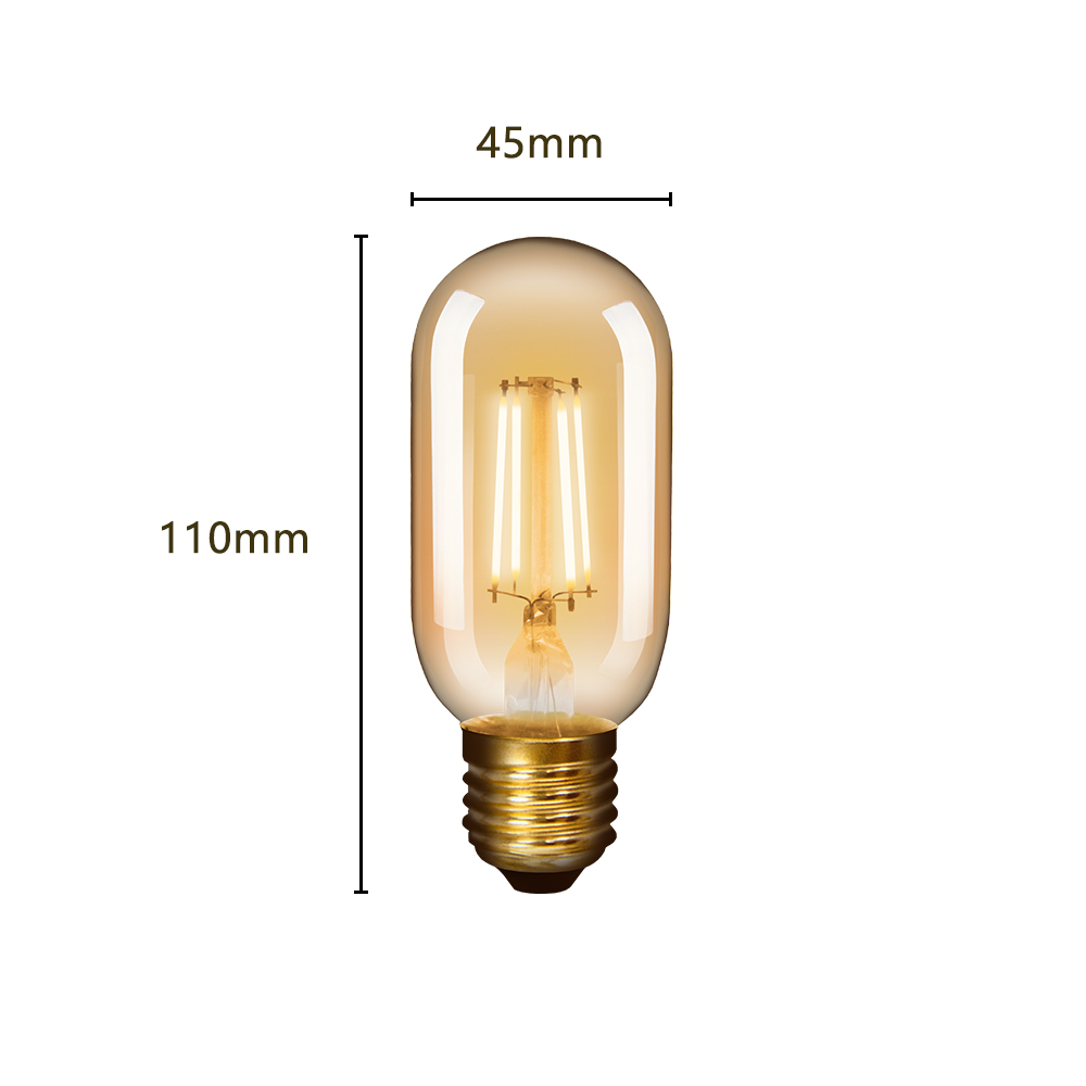 T45 edison store bulb led