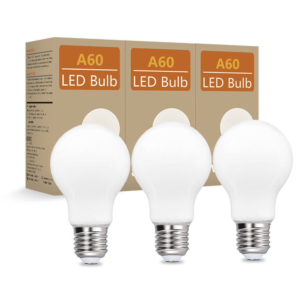 Edison E27 A60 8W LED Globe Light Bulbs Type A Energy Saving LED Light